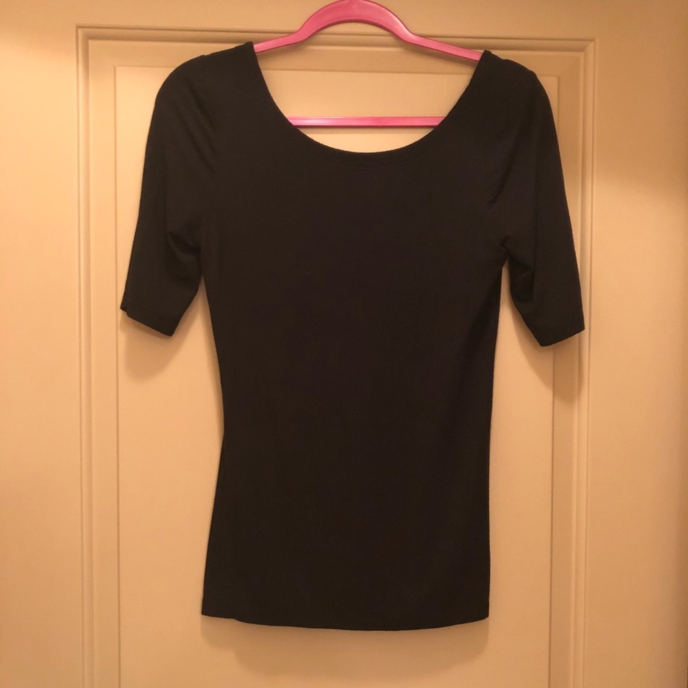 Swoop back tee
